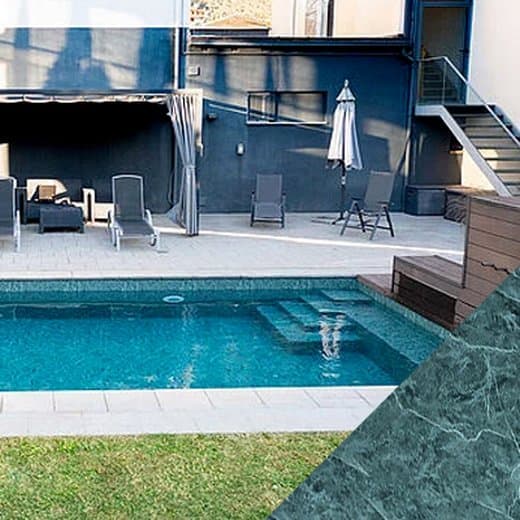 Piscine en liner Alkorplan Alive, coloris Prana