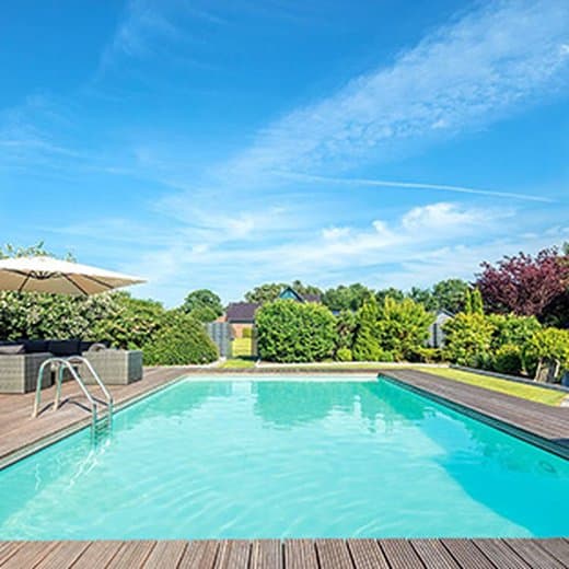 Piscine en liner Alkorplan 2000, coloris Vert Caraïbe