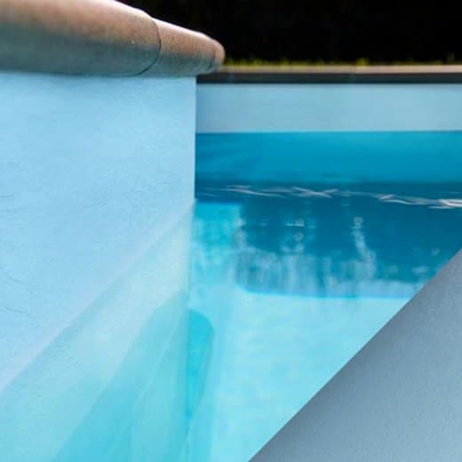 Piscine en liner Alkorplan Relief, coloris Bleu Ciel