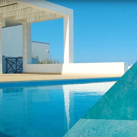 Piscine en liner Alkorplan Vogue, coloris Summer