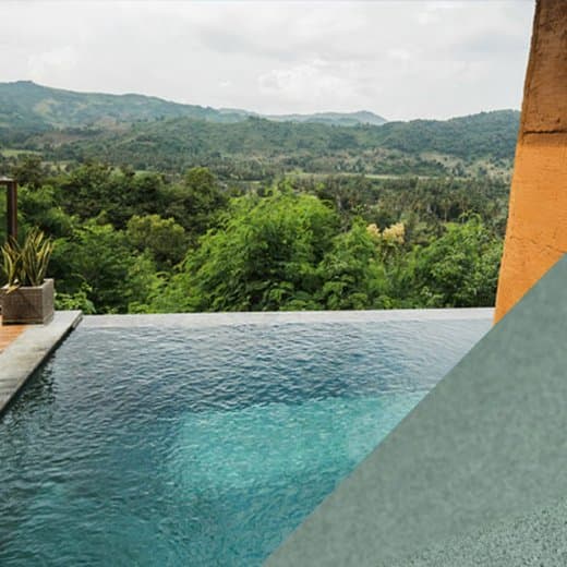 Piscine en liner Alkorplan Vogue, coloris Tropical